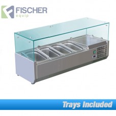 Fischer Cold Bain Marie, 4 x 1/3 GN Trays Included VRX-1200T